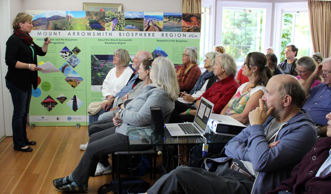 VIU elder course exploring Mount Arrowsmith Biosphere region