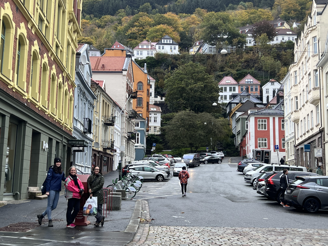 MABRRI Staff standing in a Norwegian street  