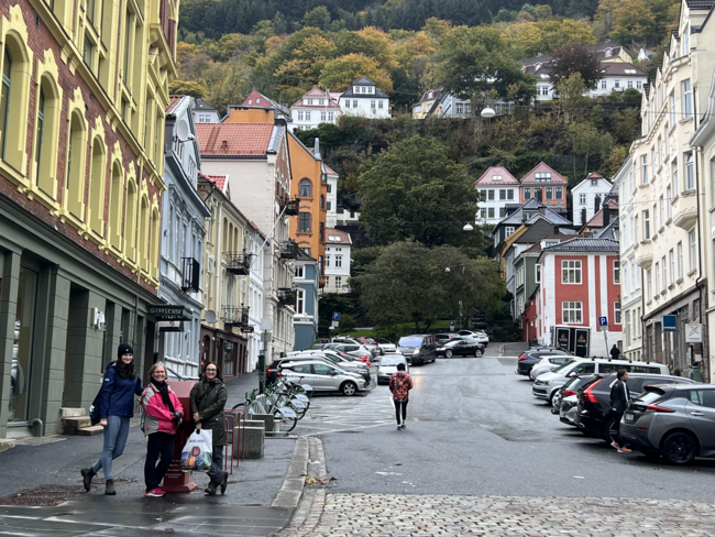 MABRRI Staff standing in a Norwegian street